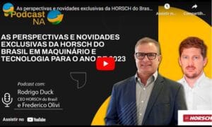 As perspectivas e novidades exclusivas da HORSCH do Brasil em maquinário e tecnologia para o ano de 2023.
