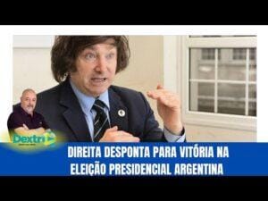Direita desponta para a vitória na eleição presidencial argentina