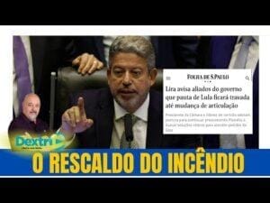 Rescaldo do incêndio