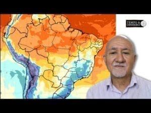 Frio nas regiões Sul e Sudeste e Chuvas significativas em Sergipe e Alagoas