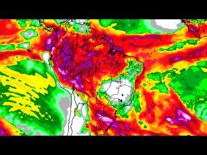 Precipitação no Sul pode ultrapassar os 200mm nos próximos dias; atenção para chuvas na colheita do café