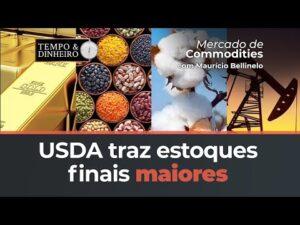 USDA traz estoques finais maiores e históricos para safras 22/23 e 23/24. O que muda no mercado?