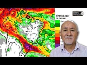 Chuvas Intensas no Paraná e em SC,  Amanhã a chuva chega em São Paulo