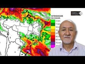 Continua chuvas intensas no RS e risco de geada no MS