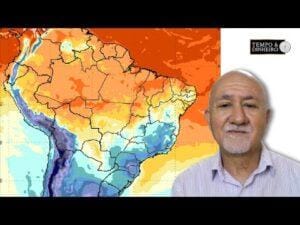 Chuva chega na região Sul e frio em SP e MG