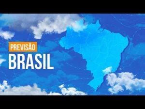Confira a previsão do tempo para esta segunda-feira (26) para todo o Brasil
