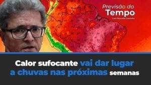 Ronaldo Coutinho: Calor sufocante vai dar lugar a chuvas nas próximas semanas