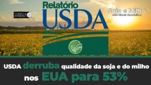 Vlamir Brandalizze: USDA derruba qualidade da soja e do milho nos EUA para 53%