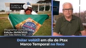 Dólar volátil, Chuva intensa em parte do Sul e Sudeste, Marco Temporal no foco