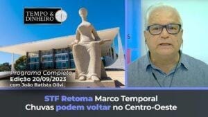 STF retoma Marco Temporal, chuvas podem voltar ao Centro-oeste