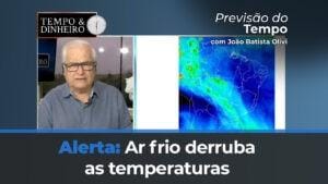 Alerta: Ar frio derruba as temperaturas