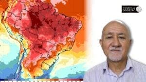 Chuvas intensas na região sul, continuam chuvas no sudeste e GO