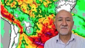 Chuvas intensas RS e na região do Paranápanema, pancadas de chuvas isoladas no MT