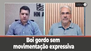 Boi gordo sem movimentação expressiva para uma sexta-feira. Hyberville Neto