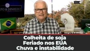 Feriado nos EUA deixa mercado sem referência. Colheita de soja avança em algumas regiões do País.
