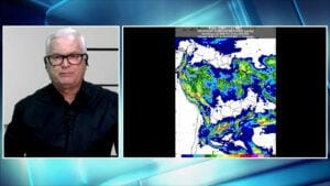 Chuvas intensas no Centro-Sul do Brasil e alerta para o litoral do Sudeste