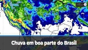 Chuva em boa parte do Brasil na primeira semana de março, informa Ronaldo Coutinho