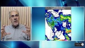 Previsão Chuvas intensas no centro-norte e nordeste.Temperaturas disparam