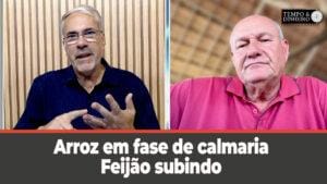 Arroz em fase de calmaria, Feijão subindo