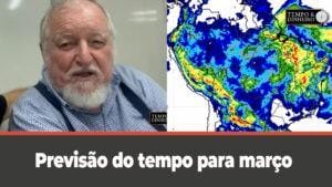 Previsão do tempo para março, abril e maio com o climatologista Luiz Carlos Molion