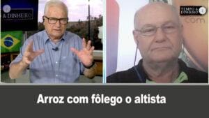 Arroz tem colheita de 15% a 20% abaixo dos anos anteriores no RS, informa Alexandre Gazolla