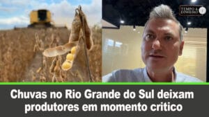 Chuvas no Rio Grande do Sul deixam produtores em momento critico com chuvas intensas