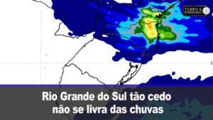 Rio Grande do Sul tão cedo não se livra das chuvas e baixas temperaturas, mostra Ronaldo Coutinho