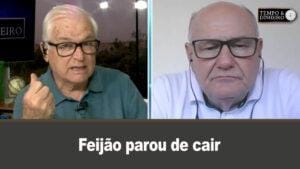 Feijão parou de cair