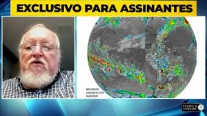 O climatologista Luiz Carlos Molion fala  sobre o bloqueio atmosférico e chuvas abaixo do normal neste mês, mas alerta que o segundo semestre será chuvoso