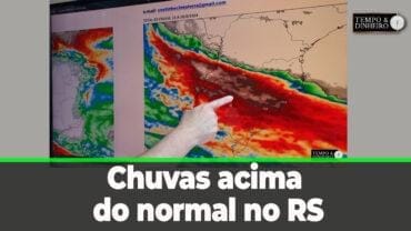 Ronaldo Coutinho mostra chuvas acima do normal no RS, tempo seco no Brasil central