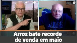 Arroz bate recorde de venda em maio