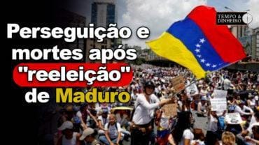 Venezuela tem perseguição e mortes após “reeleição” de Maduro. Lula se cala
