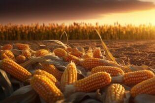 Milho mantendo calmaria