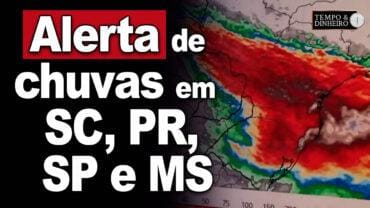 Ronaldo Coutinho alerta para frio intenso em parte do Centro-Sul, chuvas em SC, PR, SP e MS