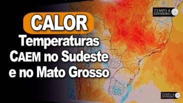 Temperaturas caem no Sudeste, MS e com geadas no Sul. Brasil central  quente , alerta R. Coutinho