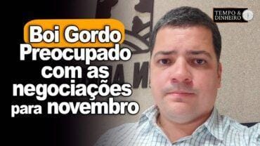 Boi gordo de olho na menor oferta e negociações para novembro, comenta Hyberville Neto