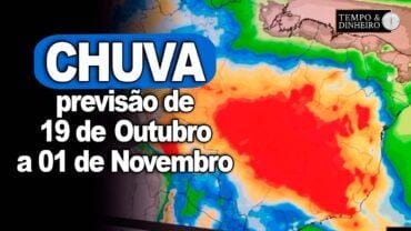 Chuva se espalha pelo Brasil e afasta calorão, risco de geadas no Sul, informa Ronaldo Coutinho