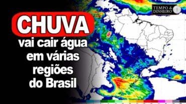 Chuva em várias regiões do País com volumes que chegam a 200 mm no Sudeste, informa Karina Botião