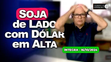 Soja de lado, café de olho no Vietnã e clima. Dólar com ligeira alta. Chuvas no coração do Brasil