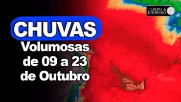 Chuvas se espalham pelo Brasil, informa Ronaldo Coutinho