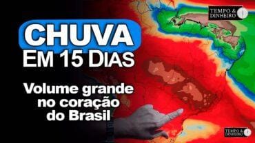 Chuva no coração do Brasil e em boa parte do País, informa Ronaldo Coutinho
