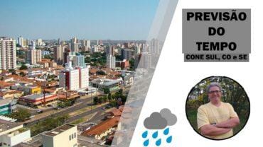 Cone Sul, CO, SE, Cacau e Café | Chuvas significativas do Paraná ao Norte (18/10/2024)