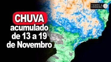 Chuvas intensas no Sudeste dão trégua no Sul que vai ver temperaturas despencando