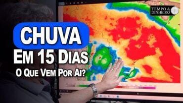 Chuva acima da média nos próximos 15 dias, informa Ronaldo Coutinho