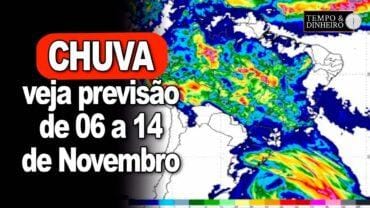 Chuva avança pelo País exceto litoral do Nordeste