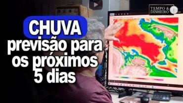 Frente fria avança lentamente e leva chuva ao Centro-Norte do País. MS ainda poucos volumes