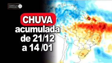 Chuvas pesadas sobre o Centro-Sul com atenção para o Paraná e com boa umidade no Brasil