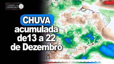 Chuvas intensas com alerta para o Sudeste e parte do Centro Oeste, informa Ronaldo Coutinho