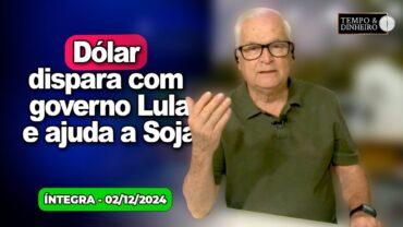 Dólar dispara com governo Lula, café tem realização de lucros, boi para de subir e chuvas voltam ao Centro Sul
