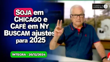 Soja em Chicago e Café em Ny buscam ajustes para 2025